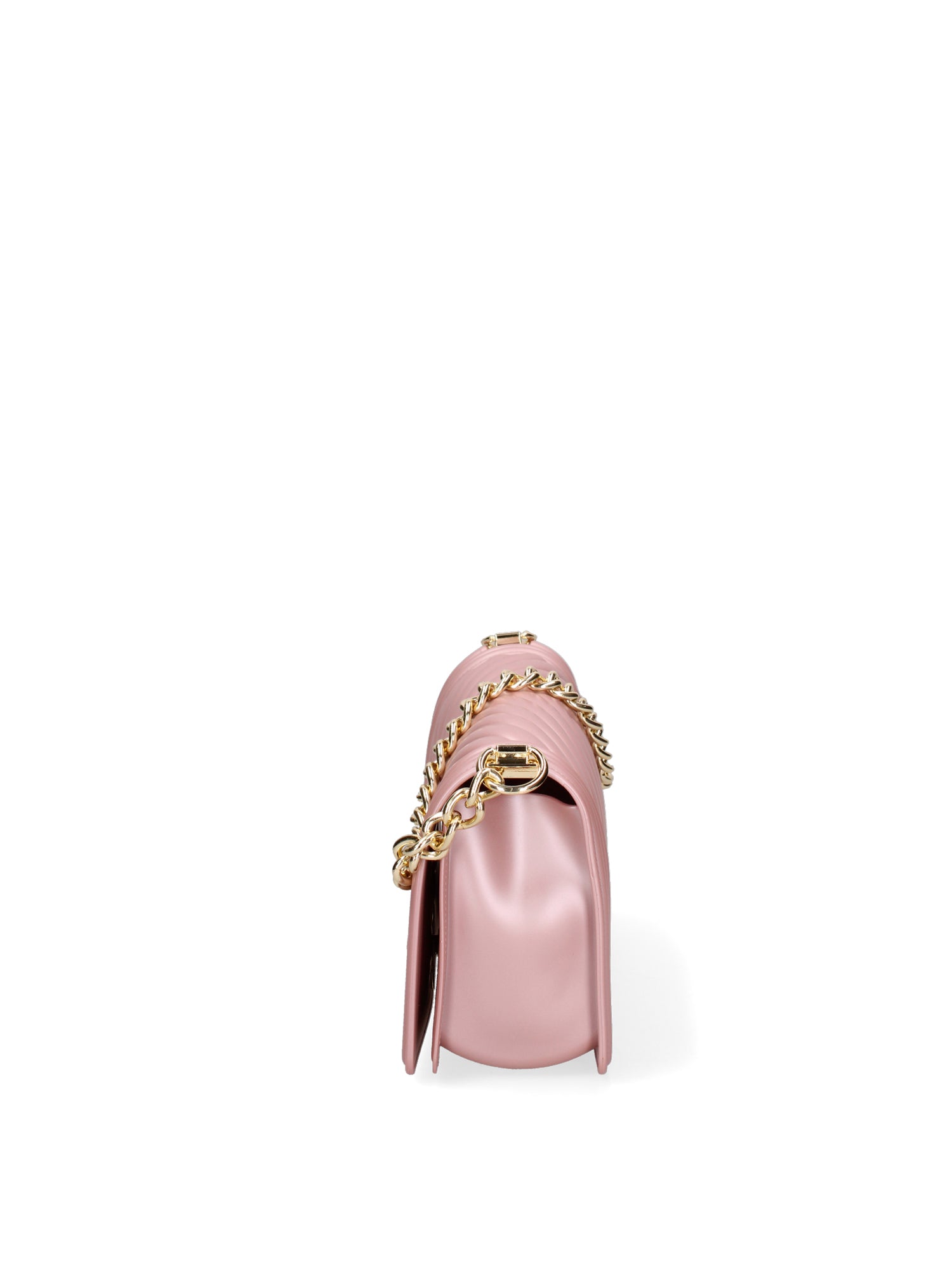 Borsa a mano da donna 100% Pvc FLAT-M 24-OLD ROSE - GOLD Marc Ellis
