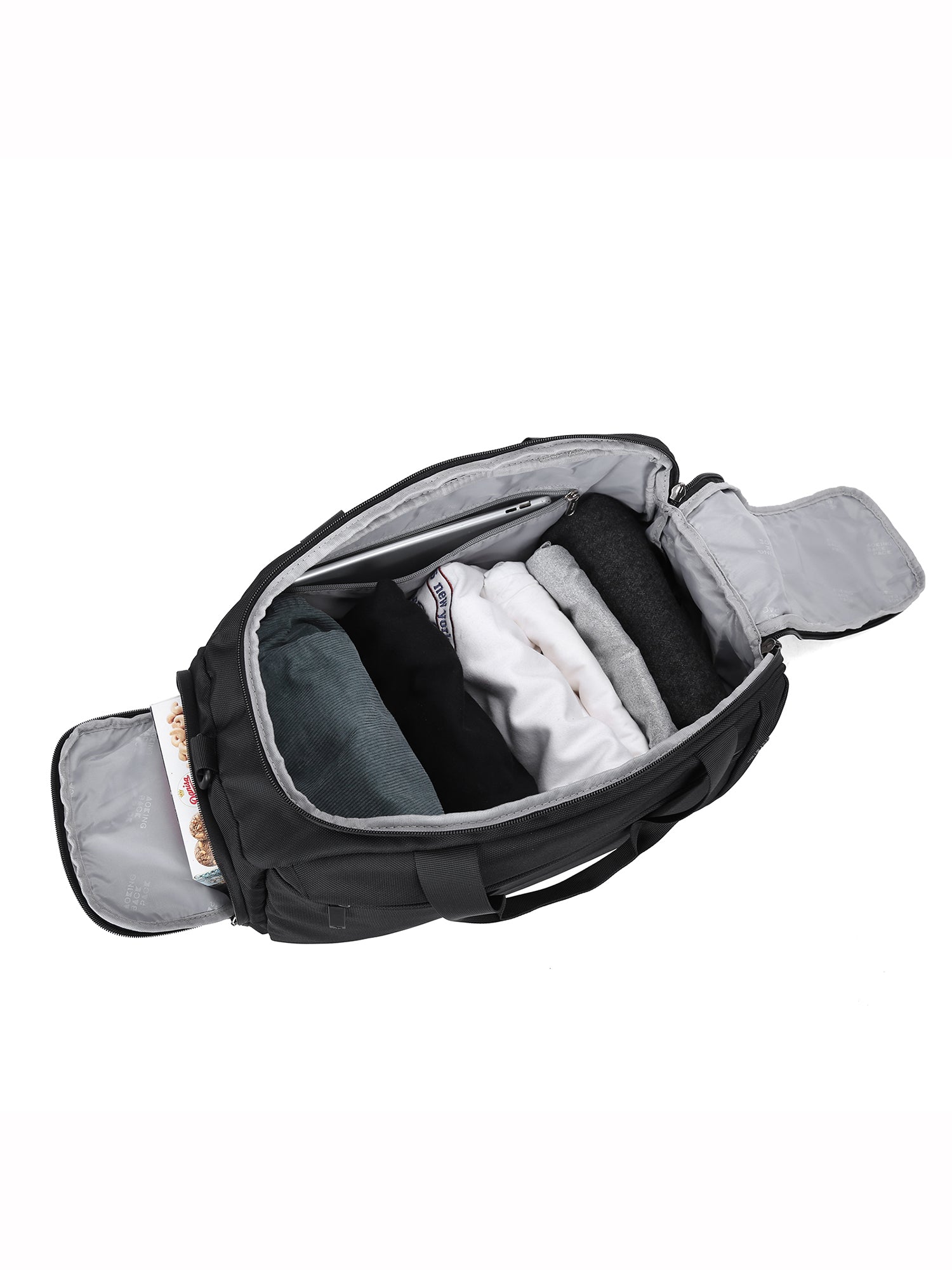 SW1035-BLACK Borsa da viaggio unisex Erevan Plus Aoking