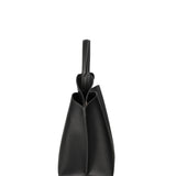 Borsa a mano da donna 100% pelle riciclata 07226-Nero Viola Castellani