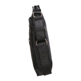 Borsa a tracolla uomo 100% PU Leather PCL3157-BLACK Northampton Polo Club