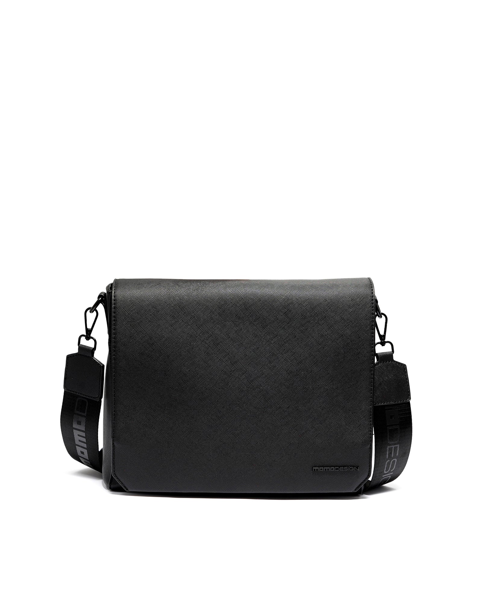 Borsa a tracolla da uomo Tessuto & Cotone MO-49SF-BLACK Momo Design