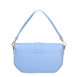Borsa a spalla da donna Vera pelle 07229-L835 CELESTE Roberta Rossi