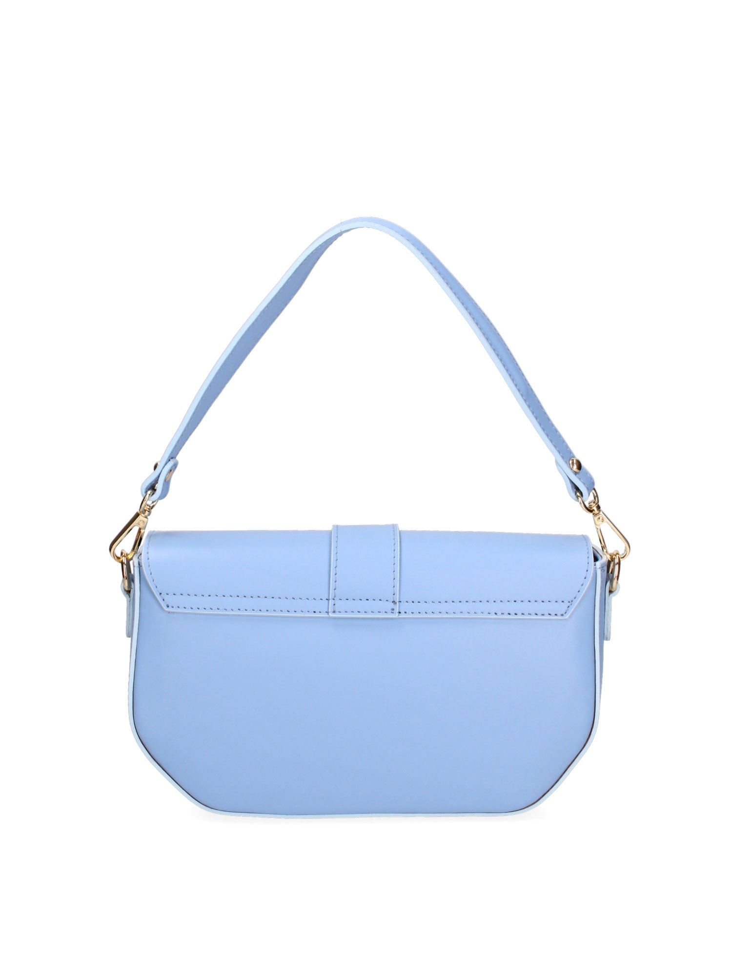 Borsa a spalla da donna Vera pelle 07229-L835 CELESTE Roberta Rossi