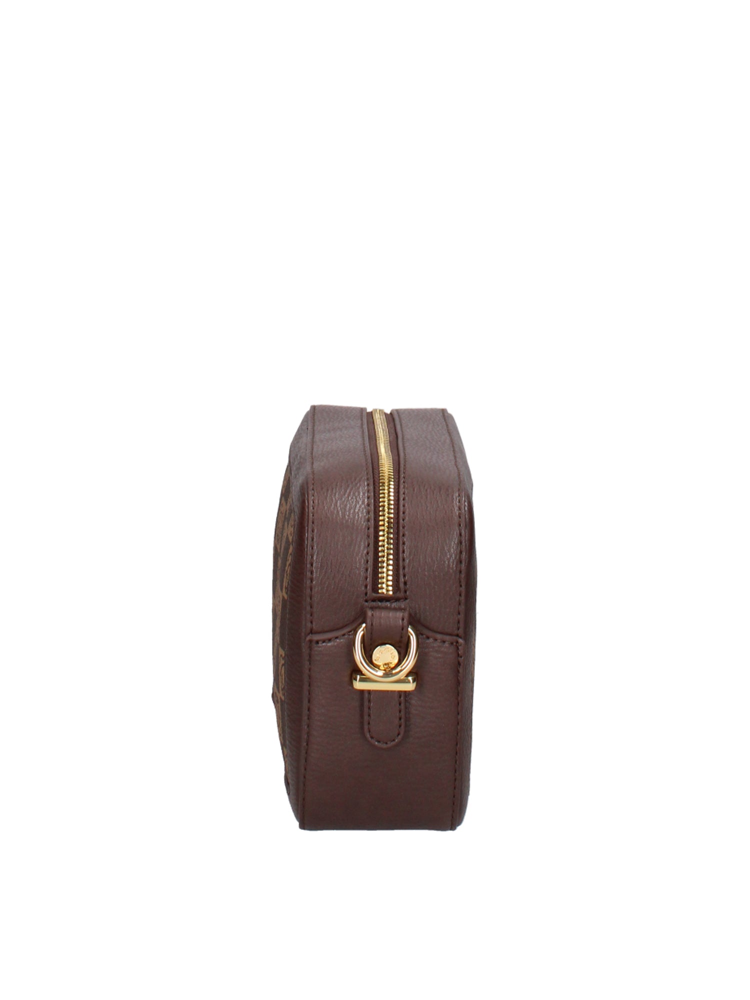 Brisella Borsa a tracolla da donna 100% poliuretano B16175-MARRONE Braccialini