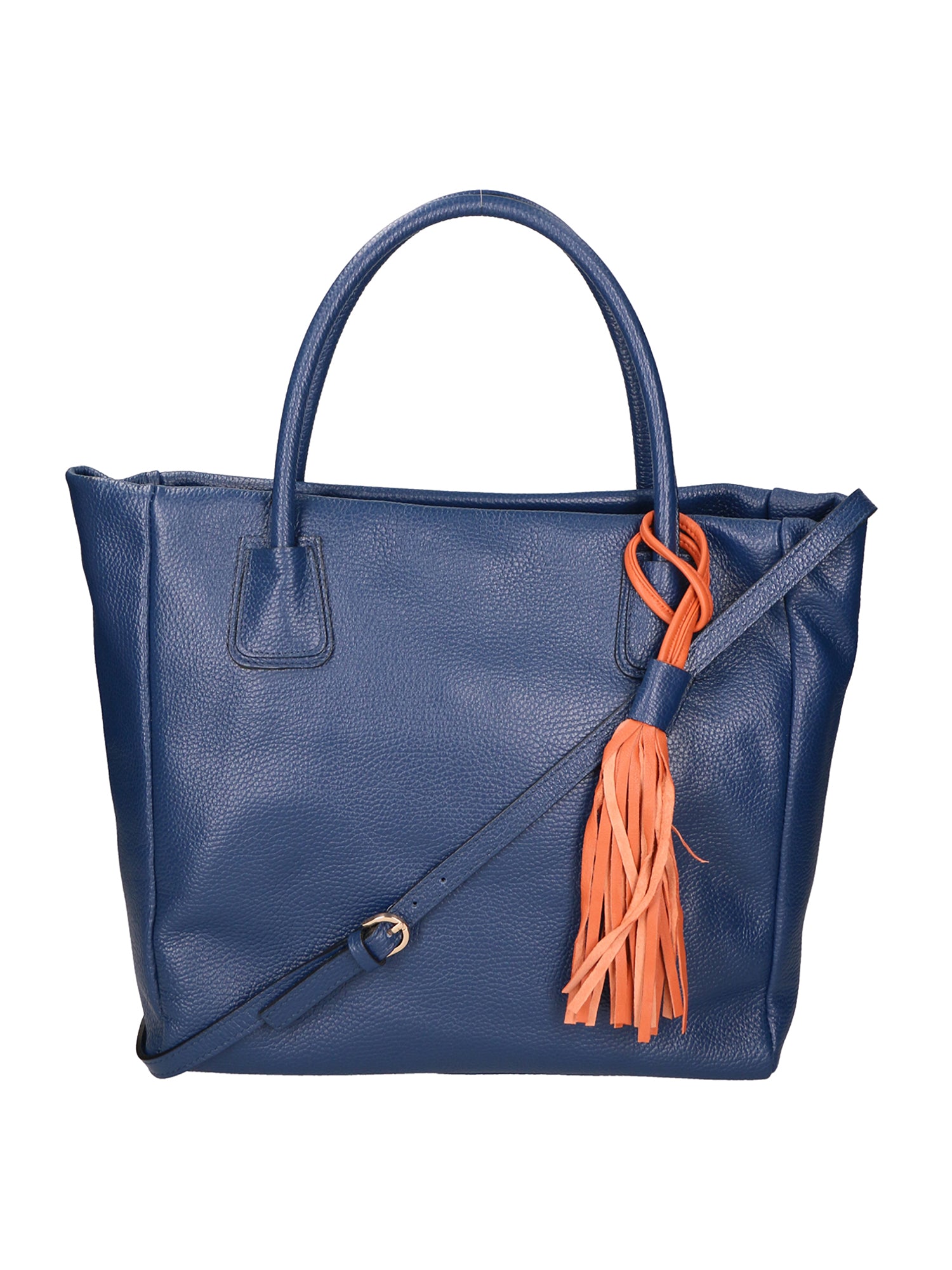 Verdiana Borsa a mano da donna Vera Pelle 06505-D24 BLU JEANS Gave Lux