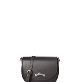 Borsa a tracolla da donna 100% pelle ruga JR-W-1017-BLACK-SILVER John Richmond