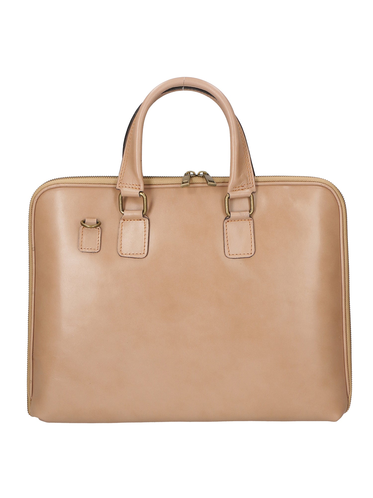 Fabiana Borsa a mano unisex Vera pelle 9033-FANGO TAUPE Gave Lux