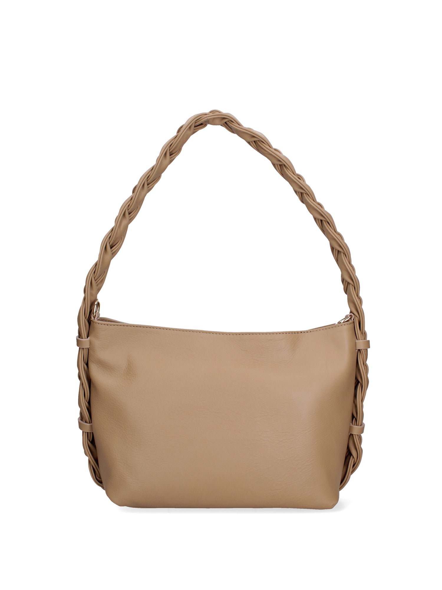 Isara Borsa a spalla da donna Vera pelle 07170-S05 TAUPE CHIARO Gave Lux