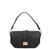 Borsa a spalla da donna Vera pelle 07229-NERO Roberta Rossi