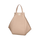 Lindsey Borsa a mano da donna 100% vera pelle 07162-D05 CAPPUCCINO Viola Castellani