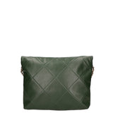 Violante Borsa a spalla donna Vera pelle 06897-S14 VERDE SCURO Gave Lux