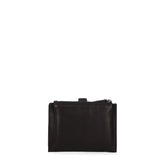 Portafoglio da donna in vera pelle Casual LB7702-20-BLACK Laura Biagiotti