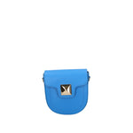 Calista Borsa a tracolla da donna Vera pelle 06014-L222 BLU ASTER Gave Lux