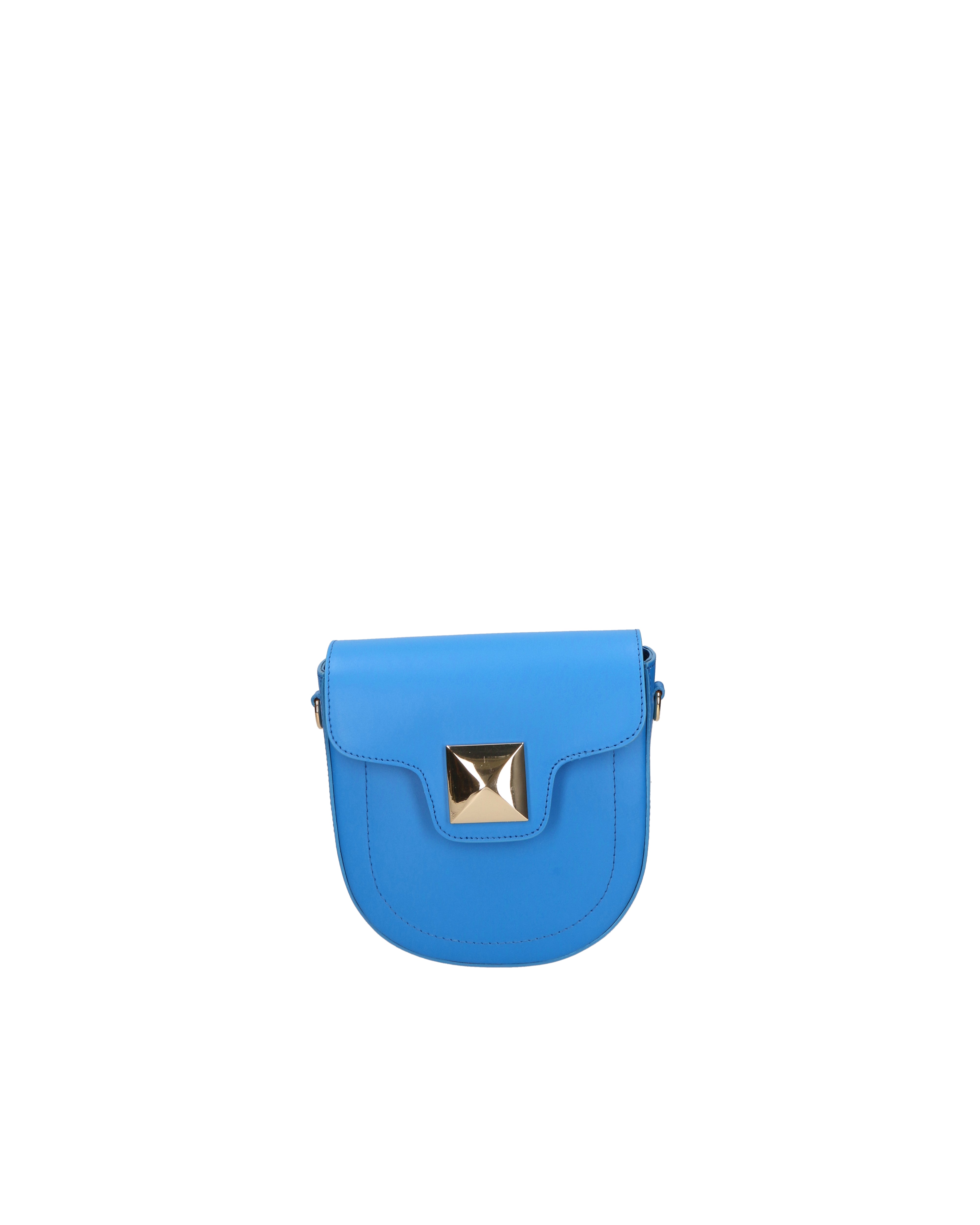 Calista Borsa a tracolla da donna Vera pelle 06014-L222 BLU ASTER Gave Lux
