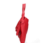 Borsa a spalla da donna Vera pelle 07171-S58 ROSSO FUOCO Viola Castellani