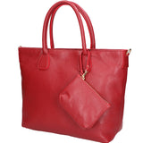 Sylvie Borsa a mano da donna 100% pelle 06520-D10 ROSSO SCURO Gave Lux
