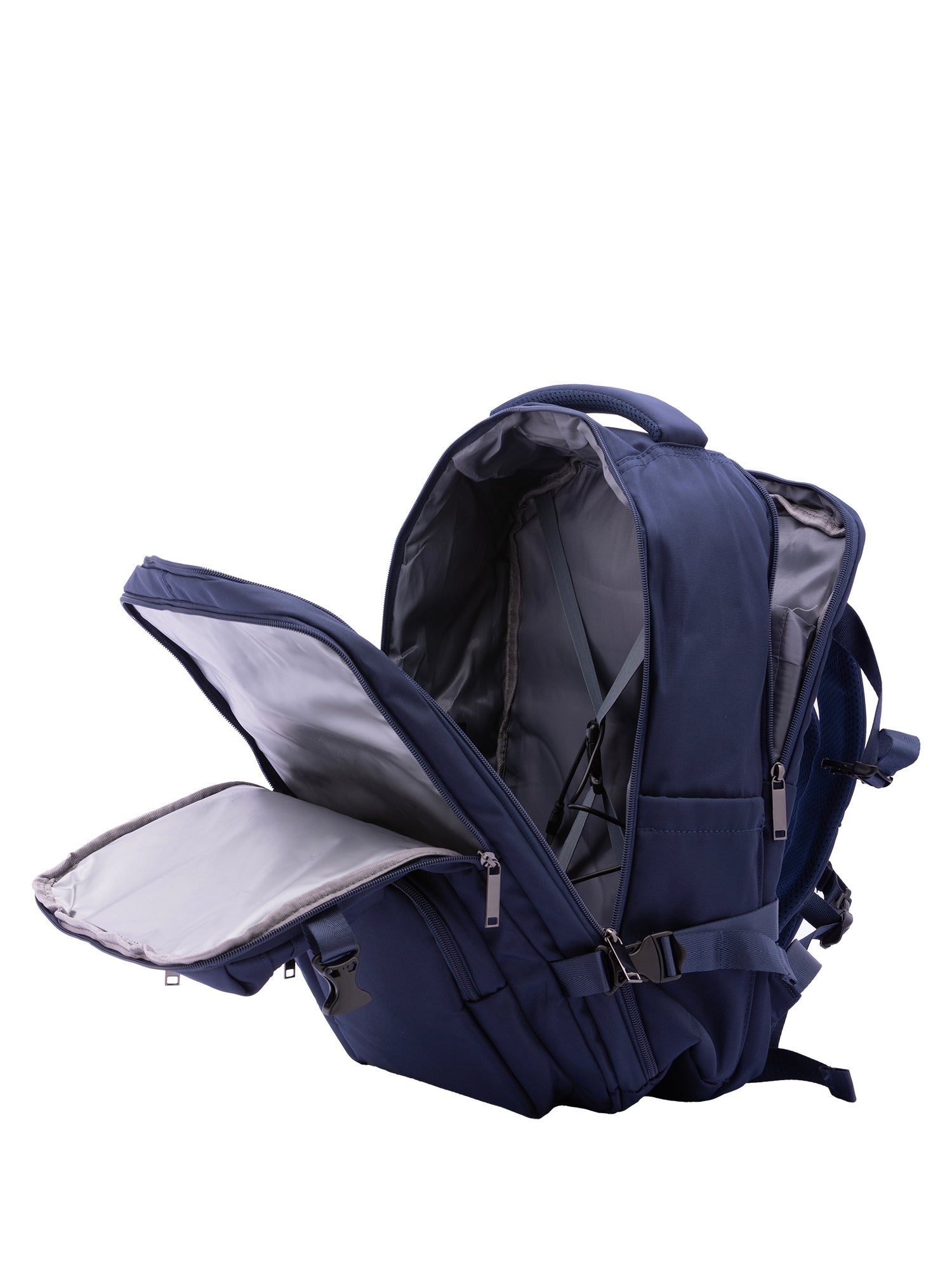 Zaino da uomo in poliestere Casual BC1330-BLU B Cavalli