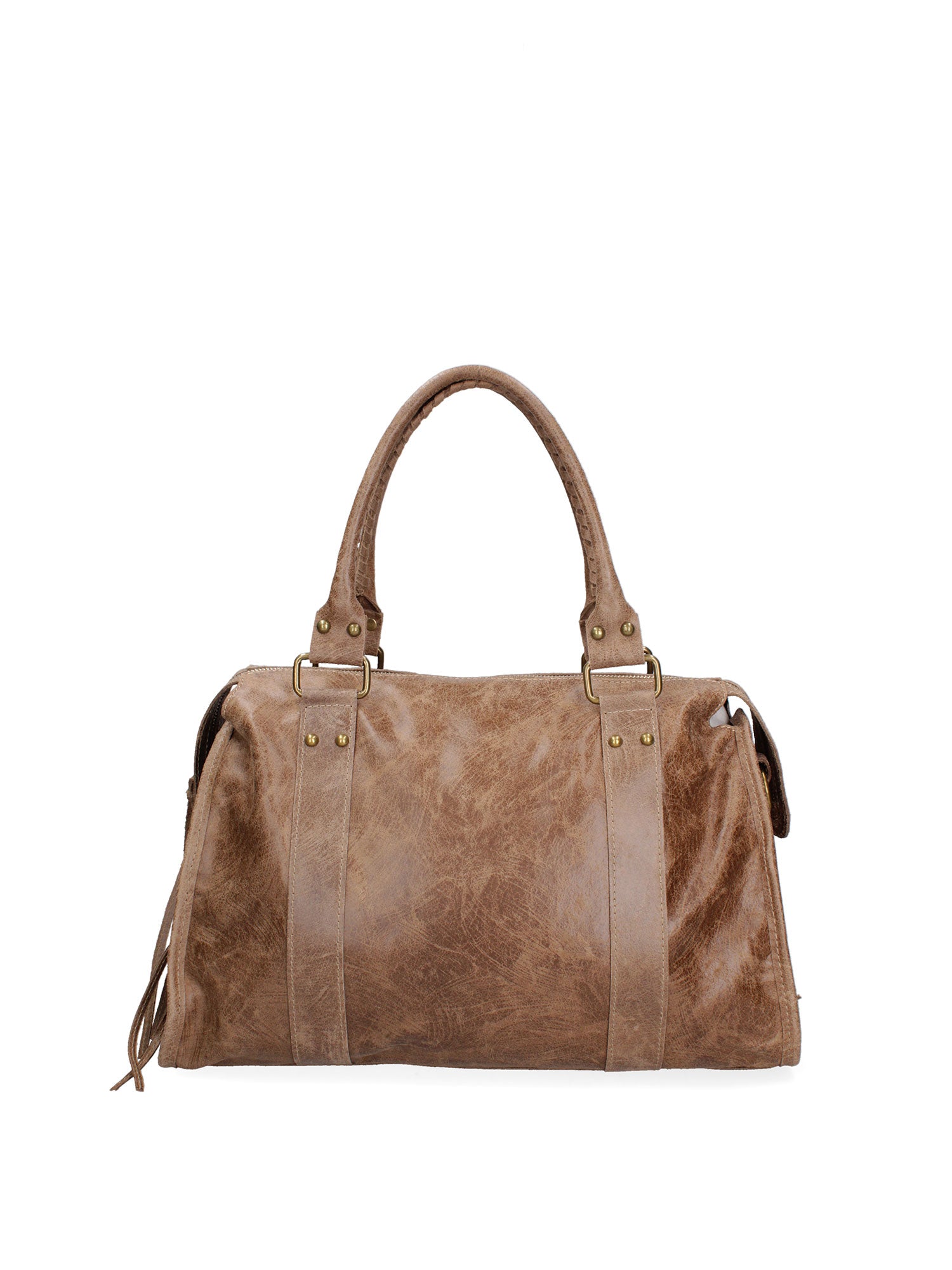 Elara Borsa a spalla da donna Vera pelle 06090-NOCCIOLA Gave Lux