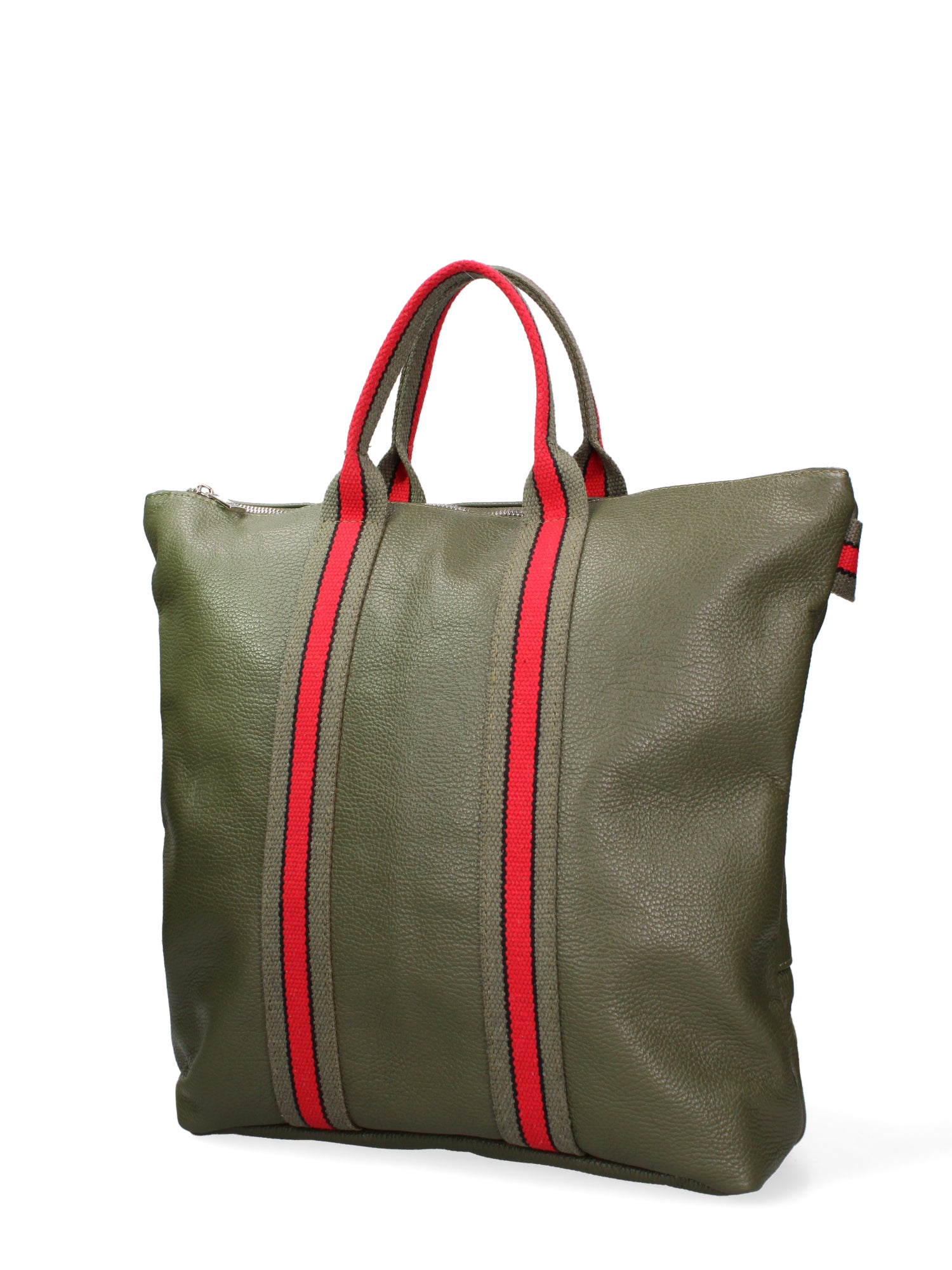Varese Borsa a mano da donna Vera pelle 689746-D74 OLIVA - VERDE Gave Lux