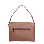 Borsa a spalla da donna Ecopelle vegana 637-1-TAUPE Diana&co