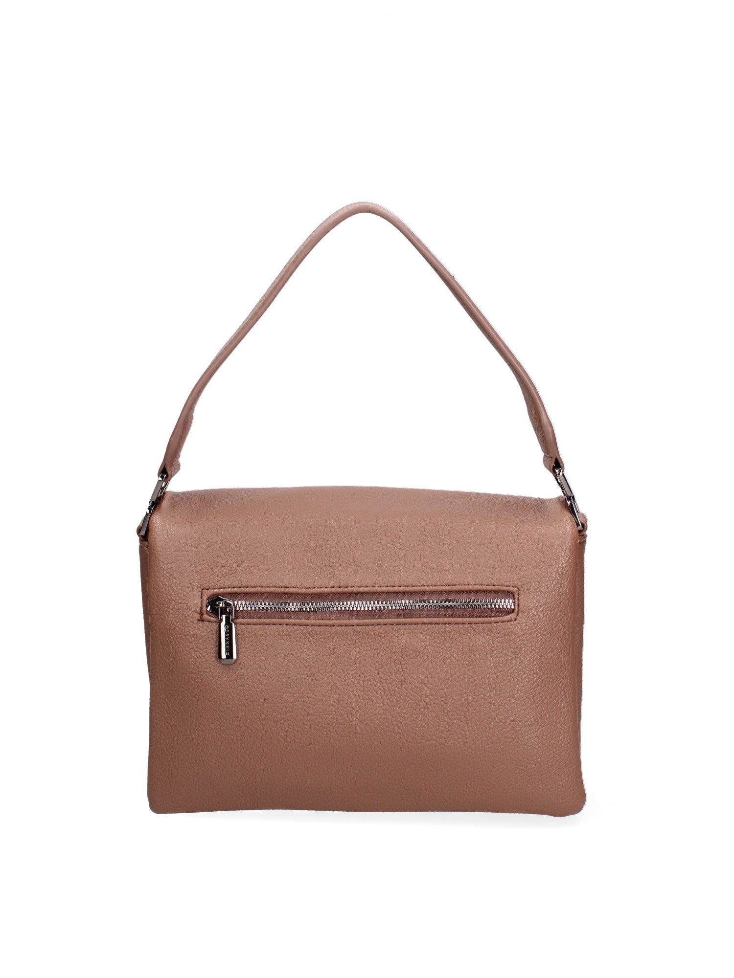 Borsa a spalla da donna Ecopelle vegana 637-1-TAUPE Diana&co