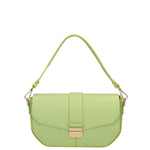 Borsa a spalla da donna Vera pelle 07229-L260 PISTACCHIO Roberta Rossi