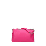 Borsa a spalla da donna Vera pelle 07141-D02 FUXIA Viola Castellani