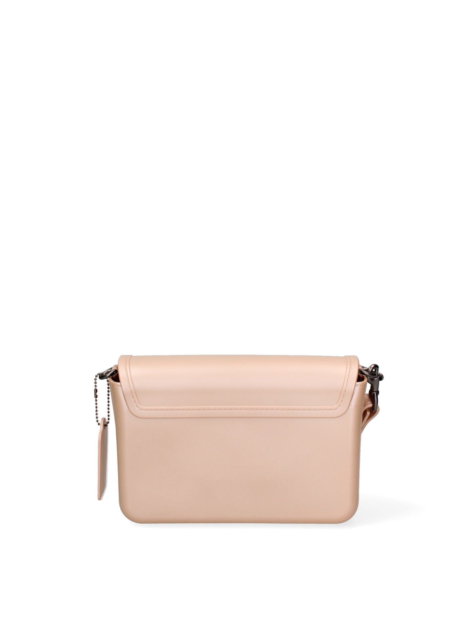 Borsa a tracolla da donna 100% PVC FLAT-BUBLE-APRICOT - SATIN CDF Marc Ellis