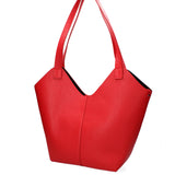 Borsa a mano da donna Vera pelle 07231-D58 ROSSO FUOCO Roberta Rossi