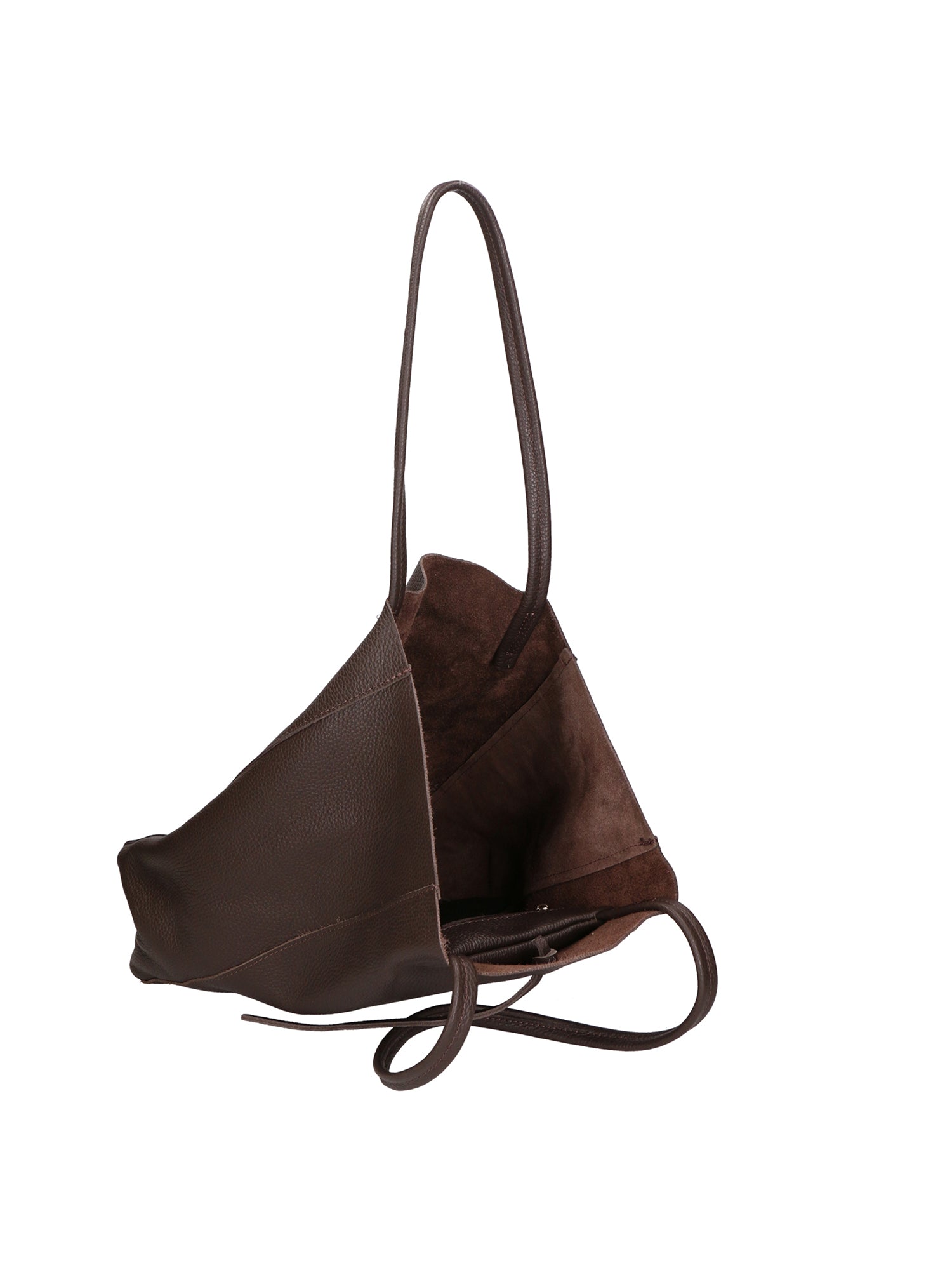 Valentina Borsa a mano da donna 100% pelle 06733-D23 T.MORO Gave Lux