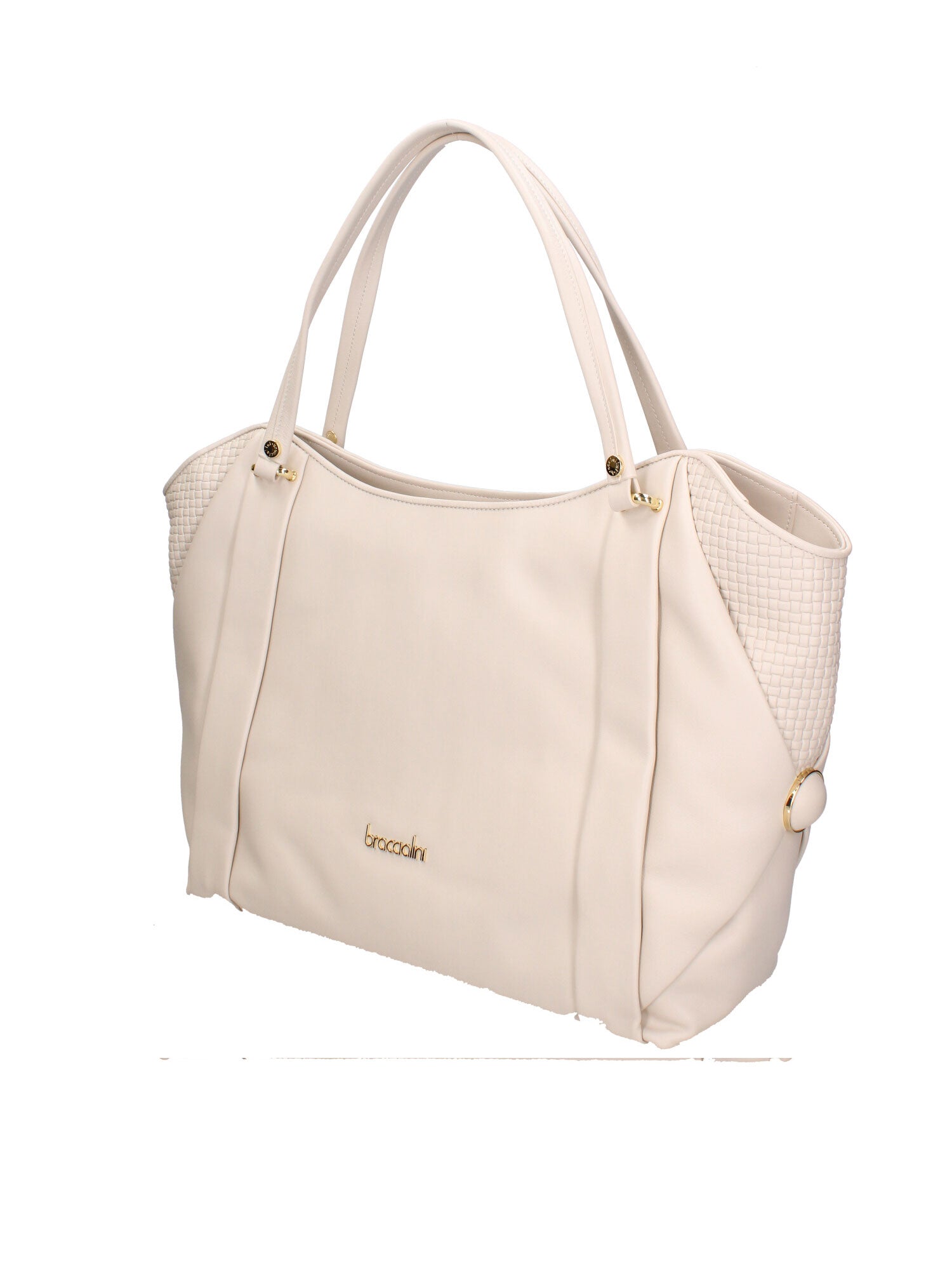 Valoria Ultra Borsa a spalla da donna 100% vera pelle B17203-BEIGE Braccialini