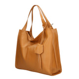 Aelia Borsa a spalla da donna Vera pelle 3312-D17 CUOIO SCURO DARK COGNAC Gave Lux