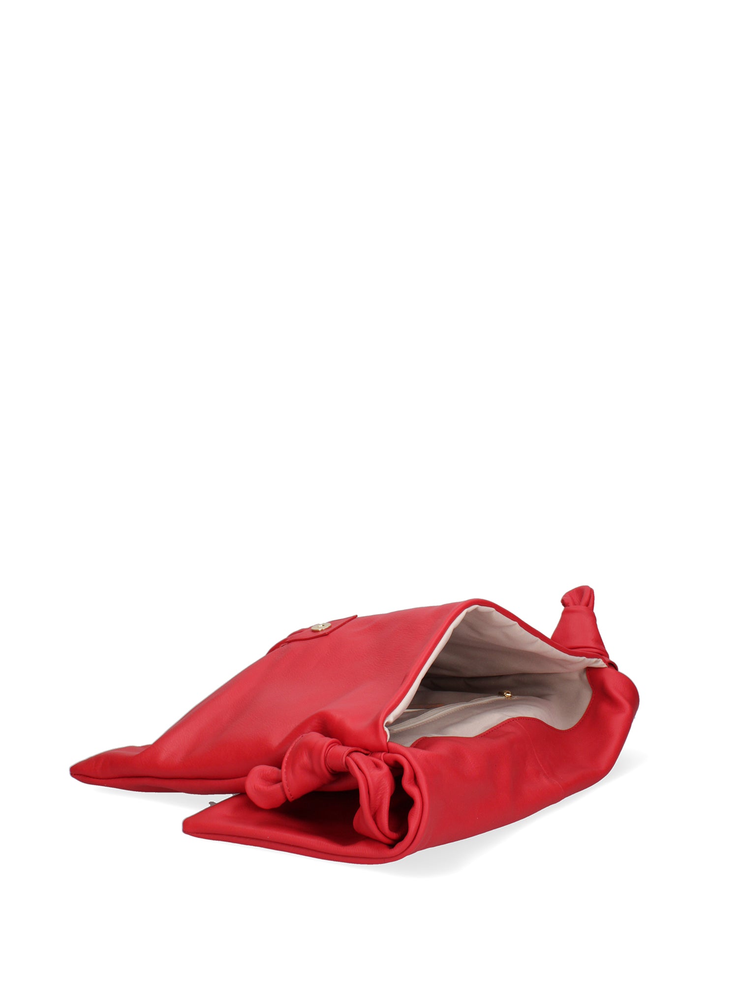 Borsa a spalla da donna Vera pelle 07171-S58 ROSSO FUOCO Viola Castellani