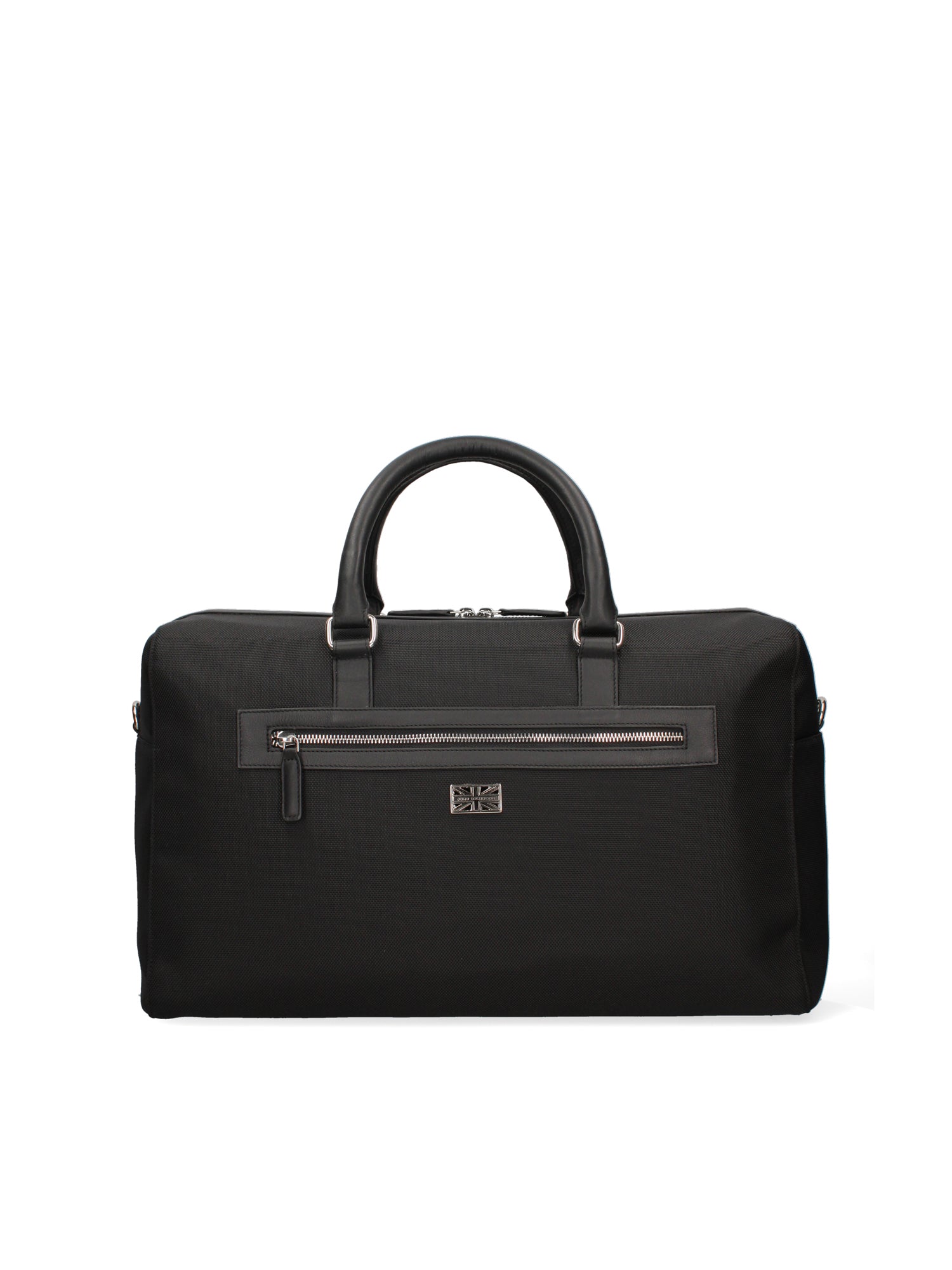 Borsone da uomo in vera pelle Casual JR-B118-BLACK John Richmond