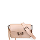 Borsa a tracolla da donna 100% PVC FLAT-BUBLE-APRICOT - SATIN CDF Marc Ellis