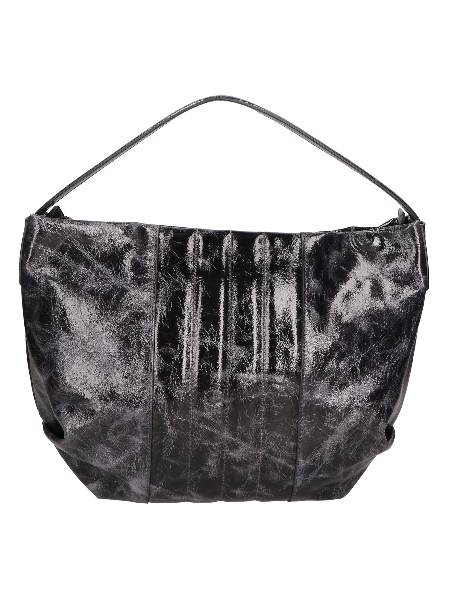 Vanda Borsa a spalla da donna Vera pelle 06507-042 GRIGIO SCURO Gave Lux