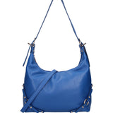 Fiorenza Lux Borsa a spalla da donna Vera pelle 07140-D22 BLUETTE Viola Castellani