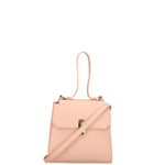 Borsa a mano da donna 100% pelle 07204-L805 LILLA Viola Castellani