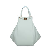 Lindsey Borsa a mano da donna 100% vera pelle 07162-D102 CIELO Viola Castellani