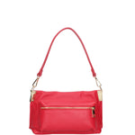 Borsa a spalla da donna Vera pelle 07147-D58 ROSSO FUOCO Roberta Rossi