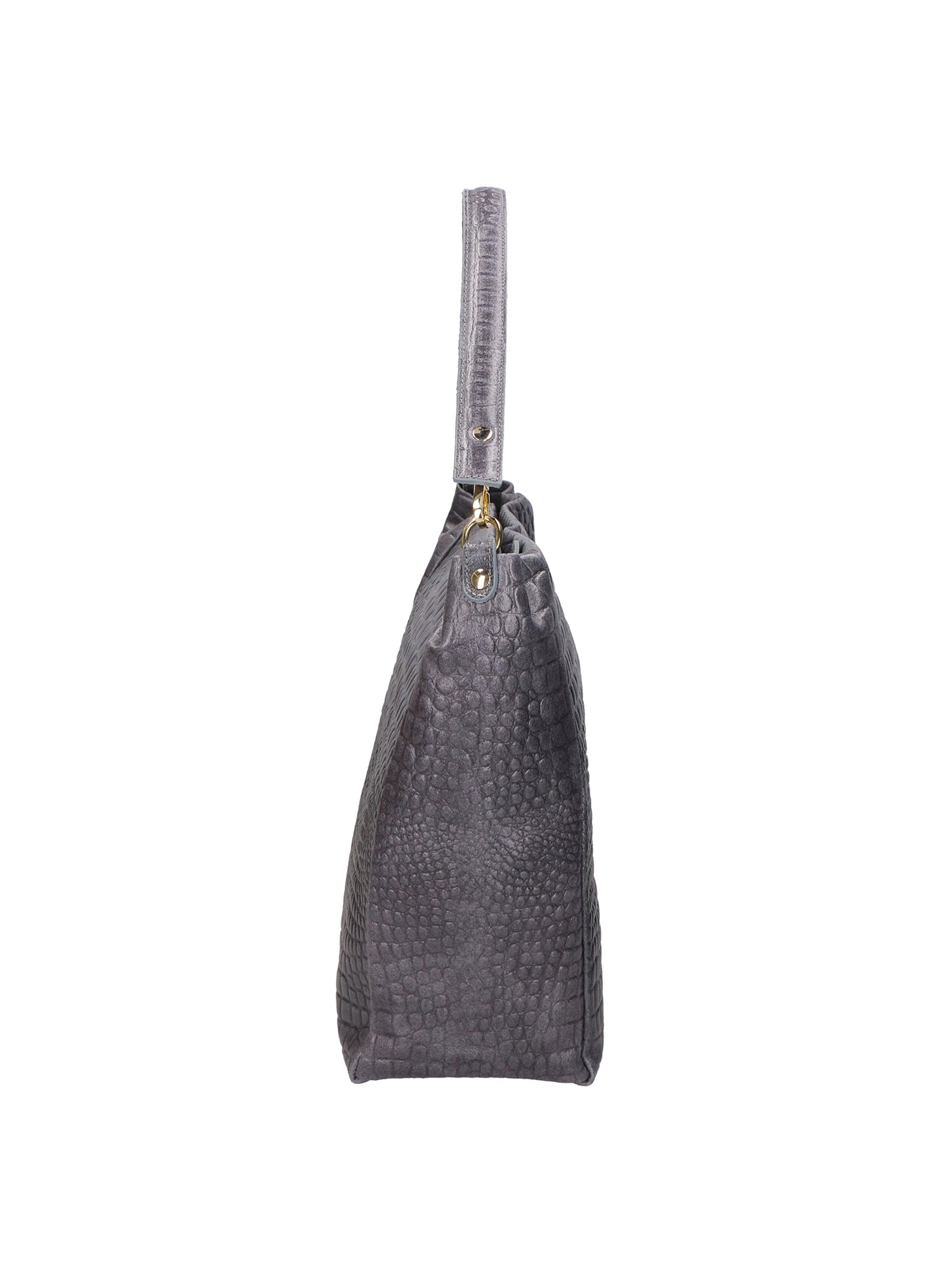 Valtera Borsa a spalla da donna Vera pelle 06500-042 GRIGIO SCURO Gave Lux