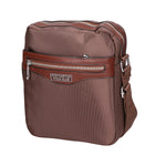 Borsa a tracolla uomo Pelle PU e nylon PCL3071-EARTH Northampton Polo Club