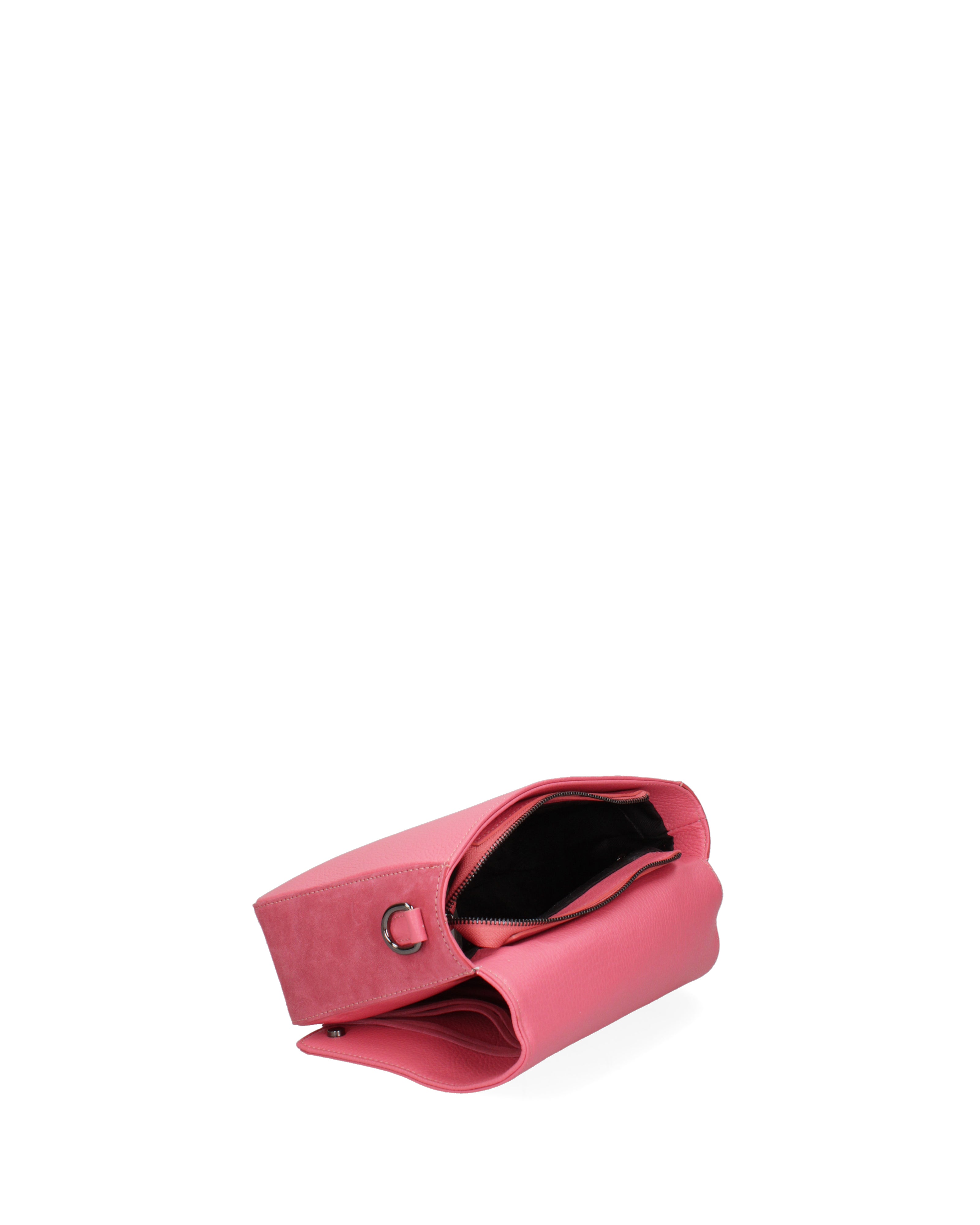 Soleada Borsa a tracolla da donna Vera pelle 8918-FUCSIA Gave Lux