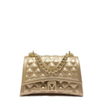 Borsa a mano da donna 100% Pvc FLAT RHOMBUS M-GOLD + LIGHT GOLD Marc Ellis