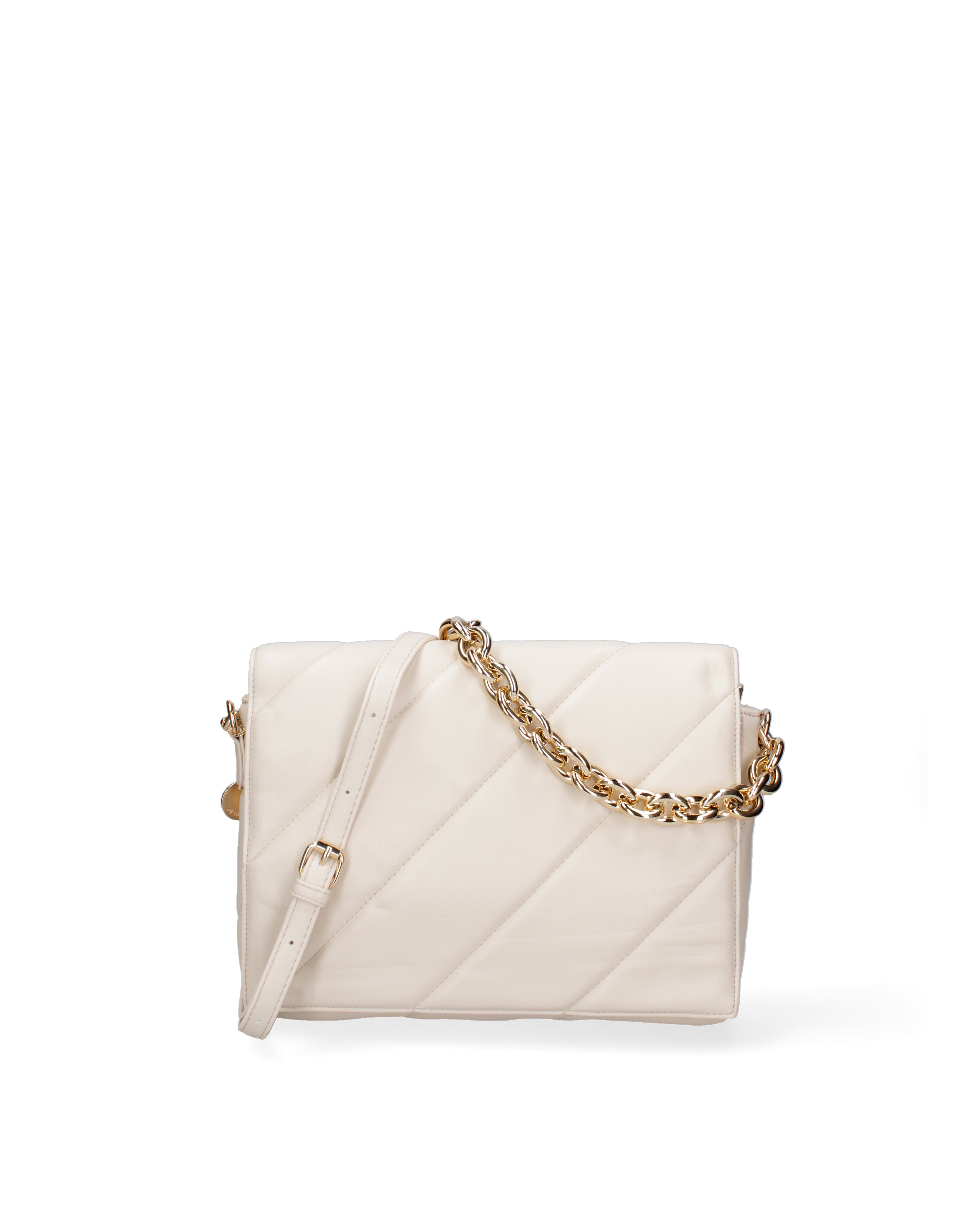 Borsa a spalla da donna Ecopelle DC3122-2-BEIGE Diana&co