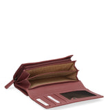 Portafoglio donna in vera pelle Casual LB7702-30-PINK Laura Biagiotti
