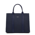 Borsa a mano da donna 100% pelle vegana PU 715-3PT-NAVYBLUE Diana&co
