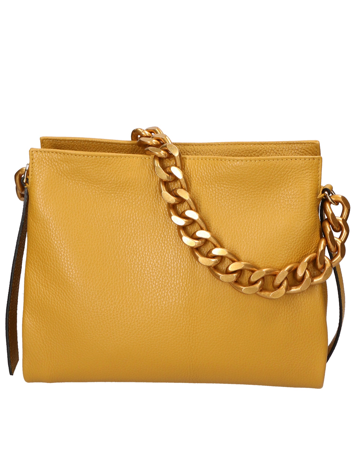 Annalou Borsa a spalla da donna Vera pelle 05417-D36 SENAPE Gave Lux