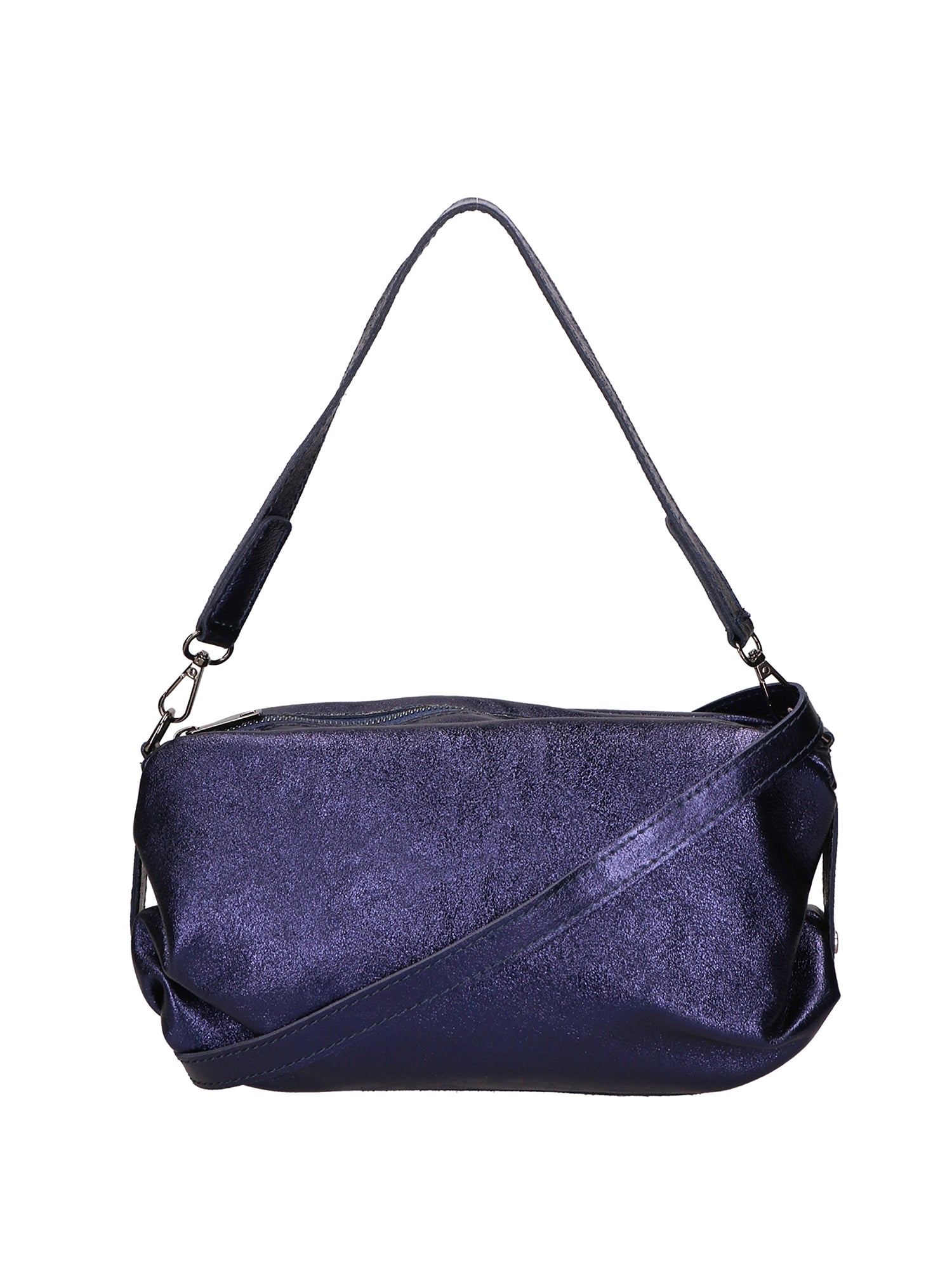 Vanessa Borsa a tracolla da donna Vera pelle 06914-L039 BLU Gave Lux