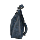 Ondina Borsa a spalla da donna Vera pelle 6569-BLU BLUE Gave Lux
